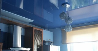Натяжной потолок на кухню Киселёвск, цена от 6285 руб.